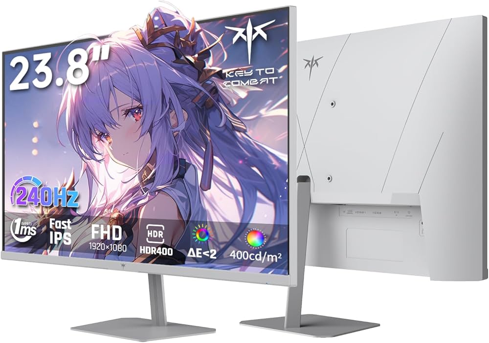 Amazon.co.jp: KTC 23.8インチ FHD(1920*1080) 240Hz FAST IPSパネル