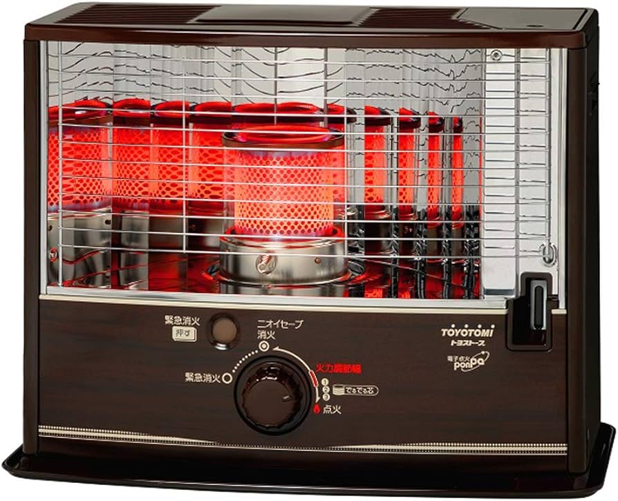 TOYOTOMI RS-W29Fトヨストーブ 電子点火 木目調 TOYOTOMI RS-W29Fトヨ