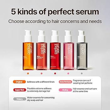 Amazon.com: Mise En Scene Perfect Super Rich Serum with Argan Oils