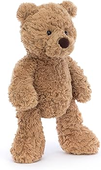 Amazon.co.jp: JellyCat Bumbly Bear S : おもちゃ
