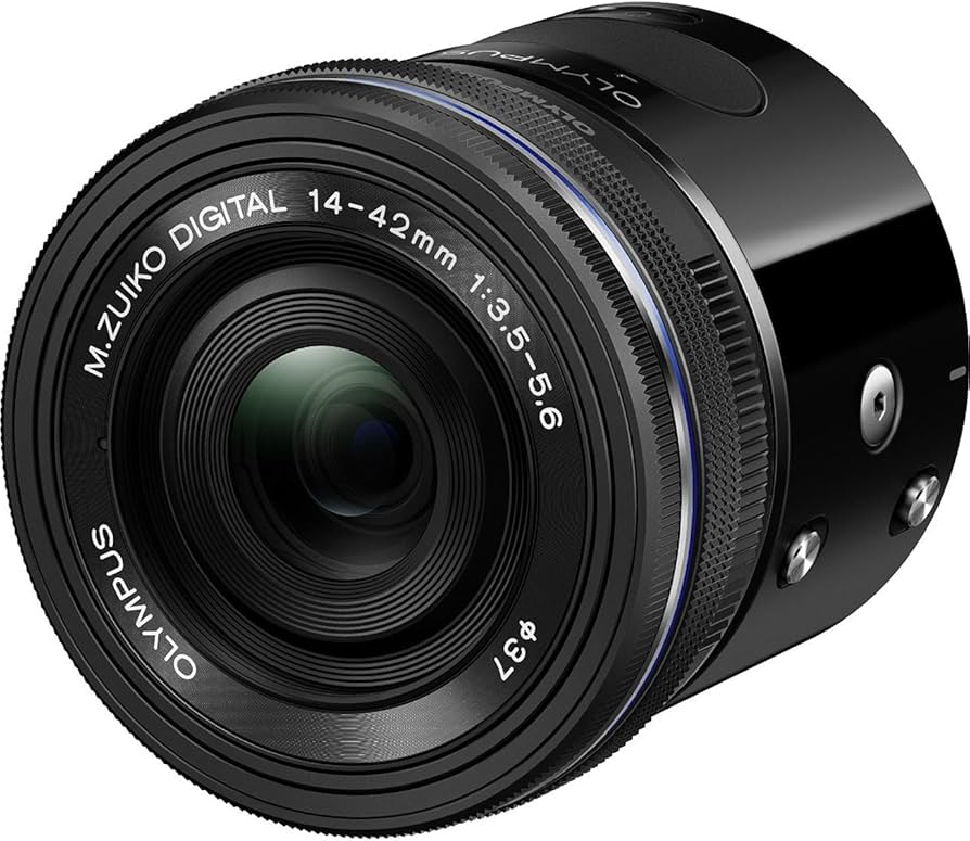 Amazon.com : OM SYSTEM Olympus Air A01 Black Body with Black 14