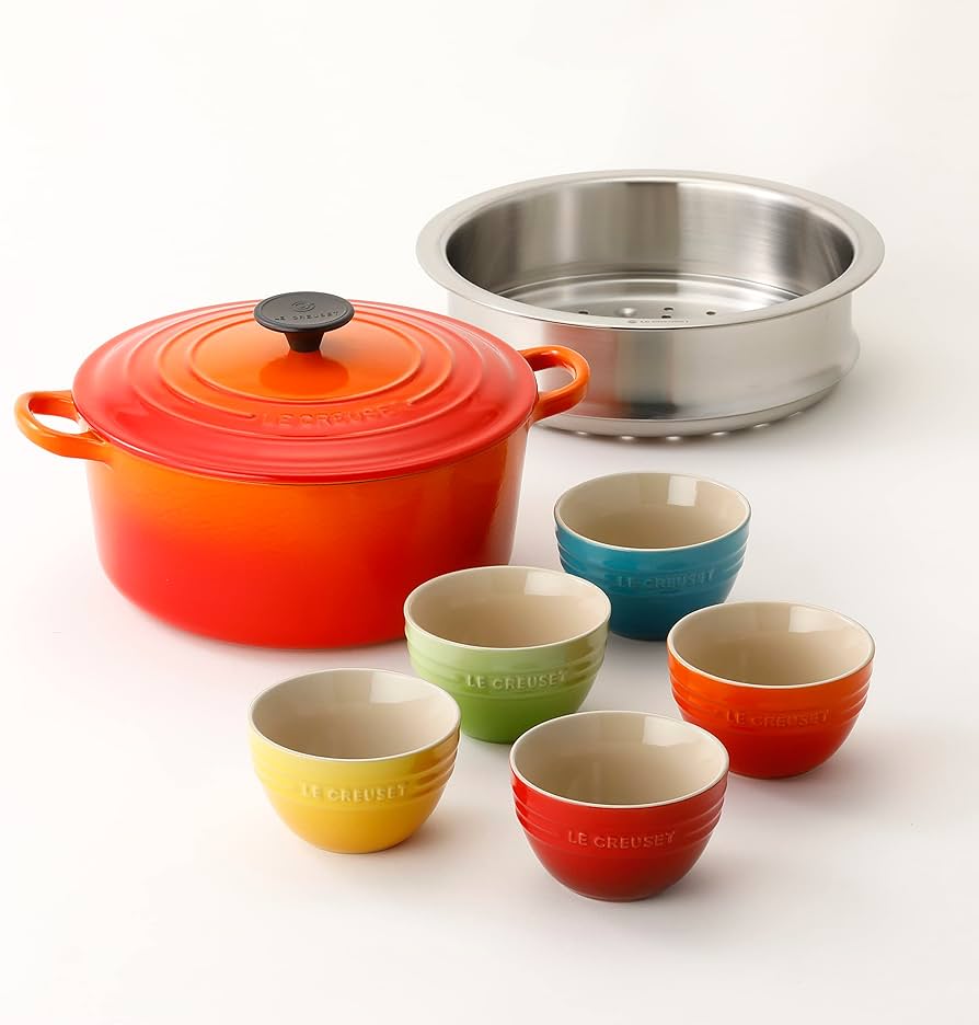 Amazon｜【Amazon.co.jp 限定】ル・クルーゼ(Le Creuset) 鍋セット