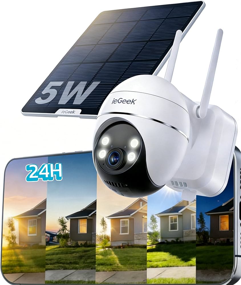 Amazon.co.jp: 【電池式限界を超える・ 24時間記録×360°自動追尾