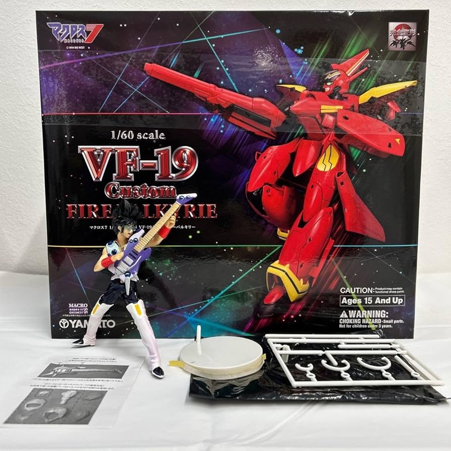 Amazon | YAMATO 1/60 MACROSS 7 VF-19 Custom FIRE VALKYRIE やまと