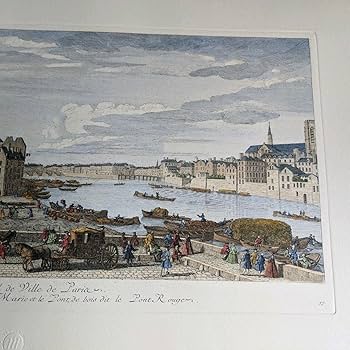 Amazon.co.jp: ルーブル美術館で 真正リトグラフ（版画） パリ市庁舎