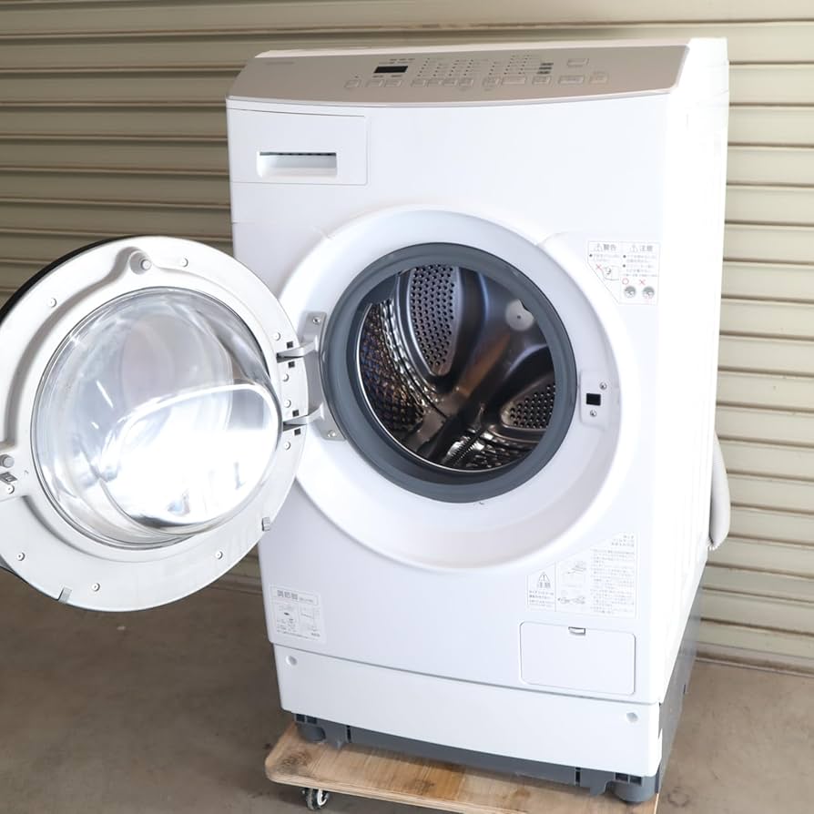 Amazon | アイリスオーヤマ ドラム式洗濯機 FLK832-W | アイリス