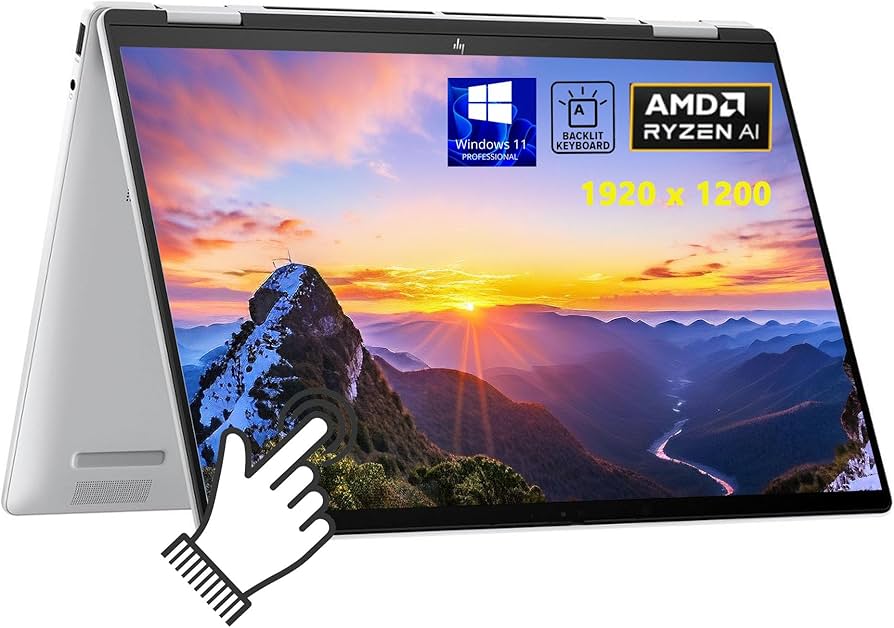 Amazon.com: HP Envy X360 14 Inch Laptop 2-in-1 2K (1920x1200) IPS