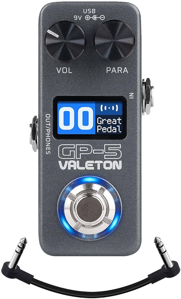 Amazon | Valeton GP-5 超コンパクトマルチエフェクトプロセッサ&NAM