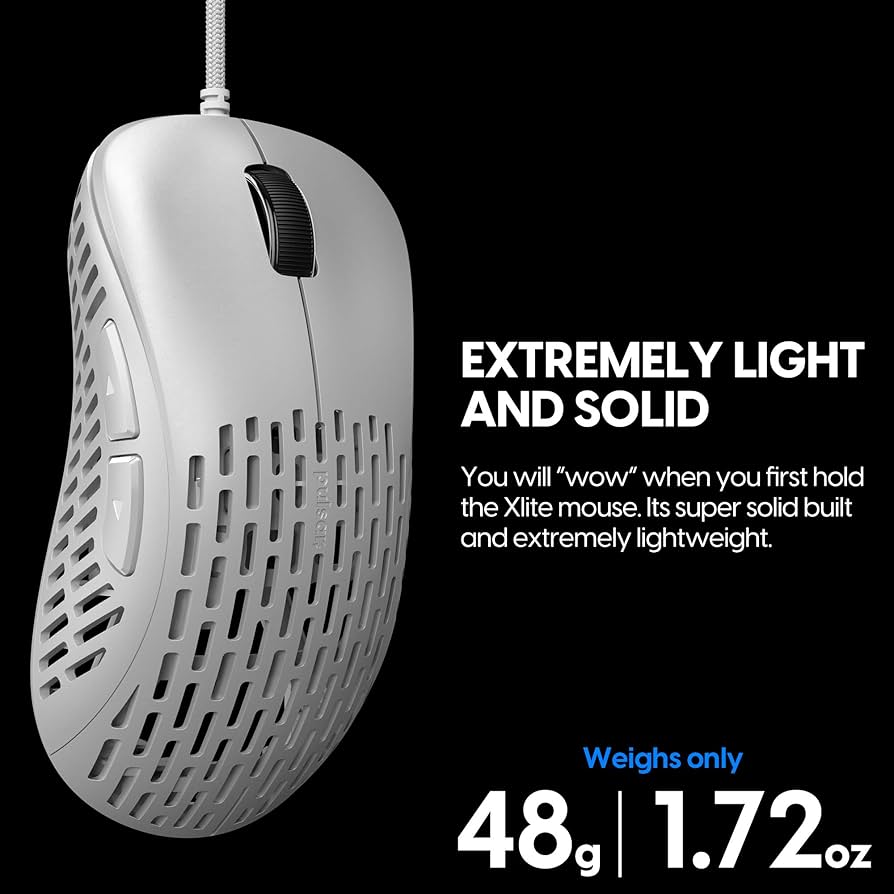 Amazon | Pulsar Gaming Gear - Xlite 超軽量 高性能 超軽量 高速 人間