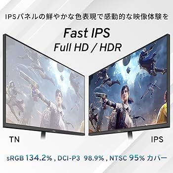Amazon.co.jp: Pixio PX248PRO ゲーミングモニター 24インチ FHD Fast