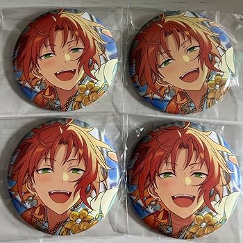 あんスタ あんさんぶるスターズ 月永レオ 缶バッジ ハート缶バッジ F2