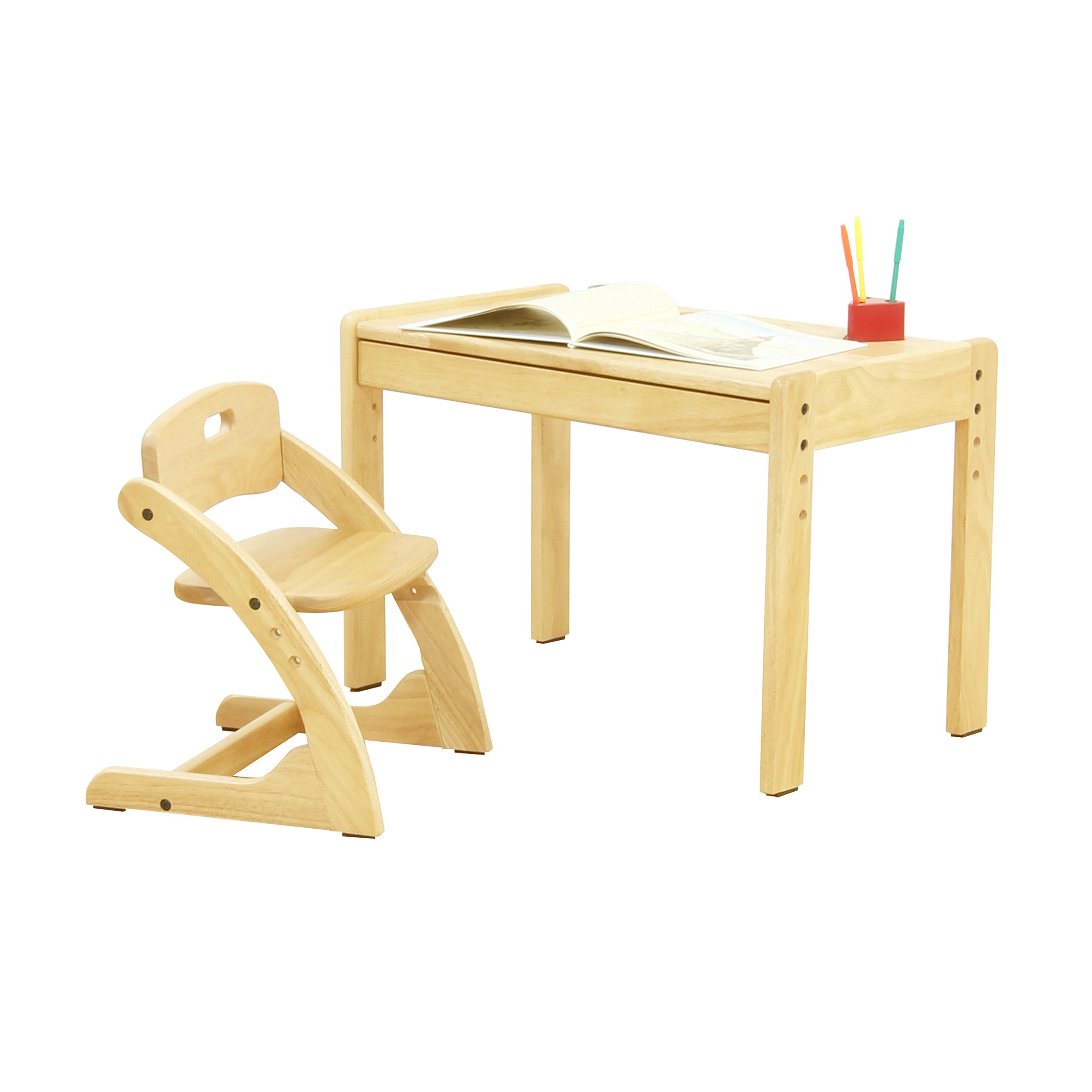 Amazon | 大和屋 ブォーノ アミーチェ デスク&チェア 机に向かって座る