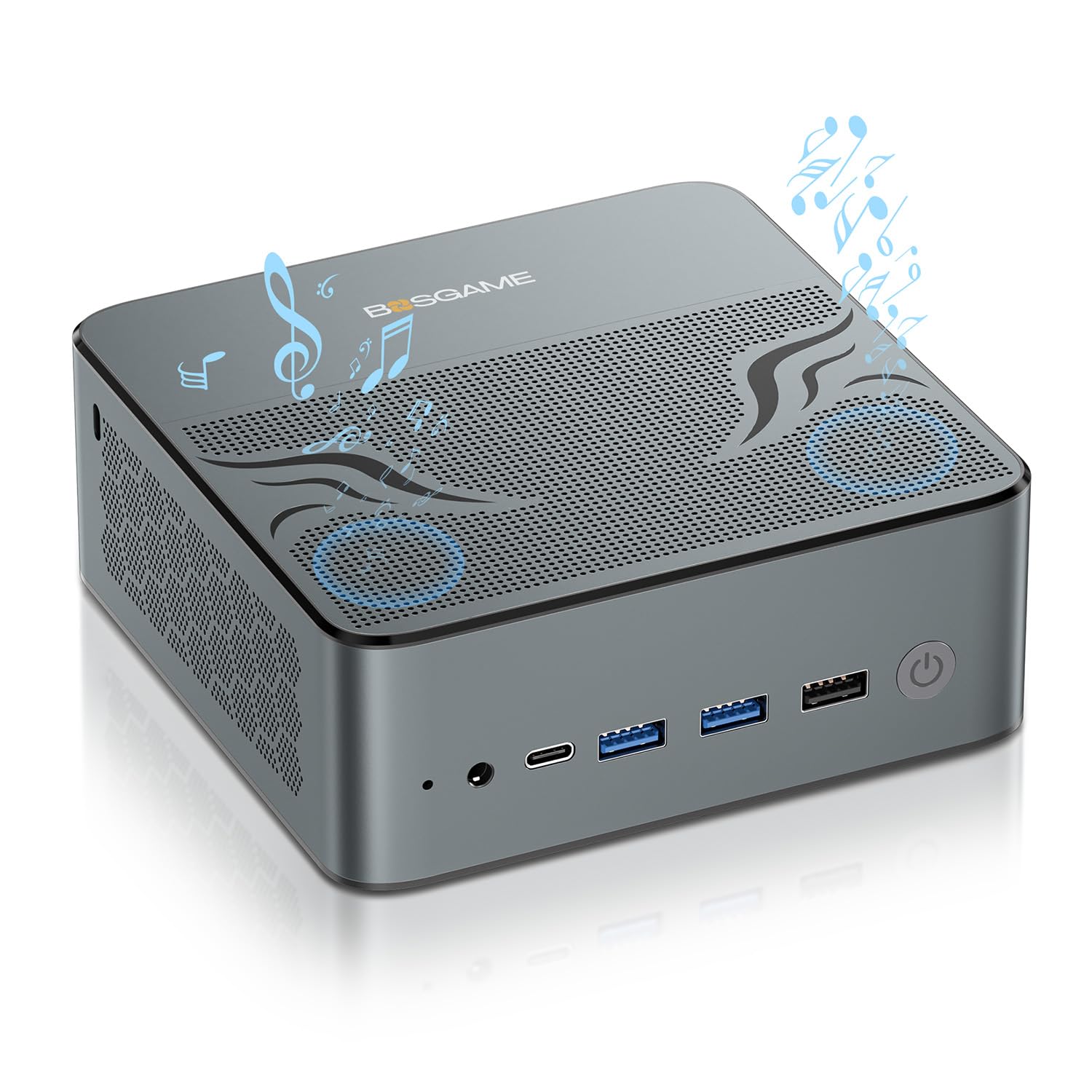 BOSGAME M2 Mini PC Gaming, AMD Ryzen 9 7940HS (up to 5.2GHz) 32GB