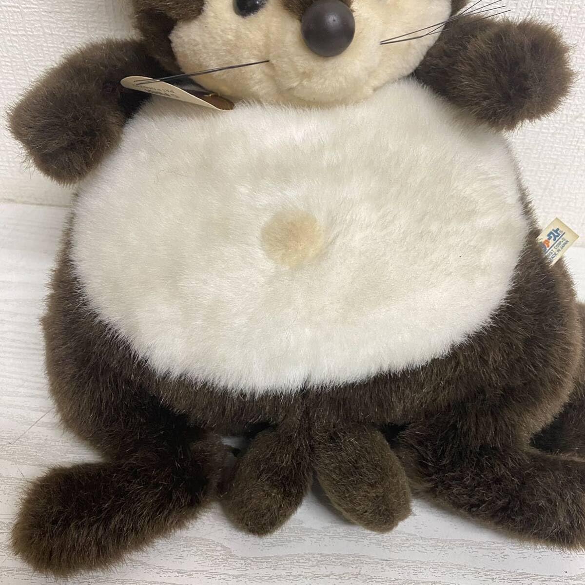 Amazon.co.jp: たぬきのたま吉 M ぬいぐるみ ヴィンテージ FIRST 現状