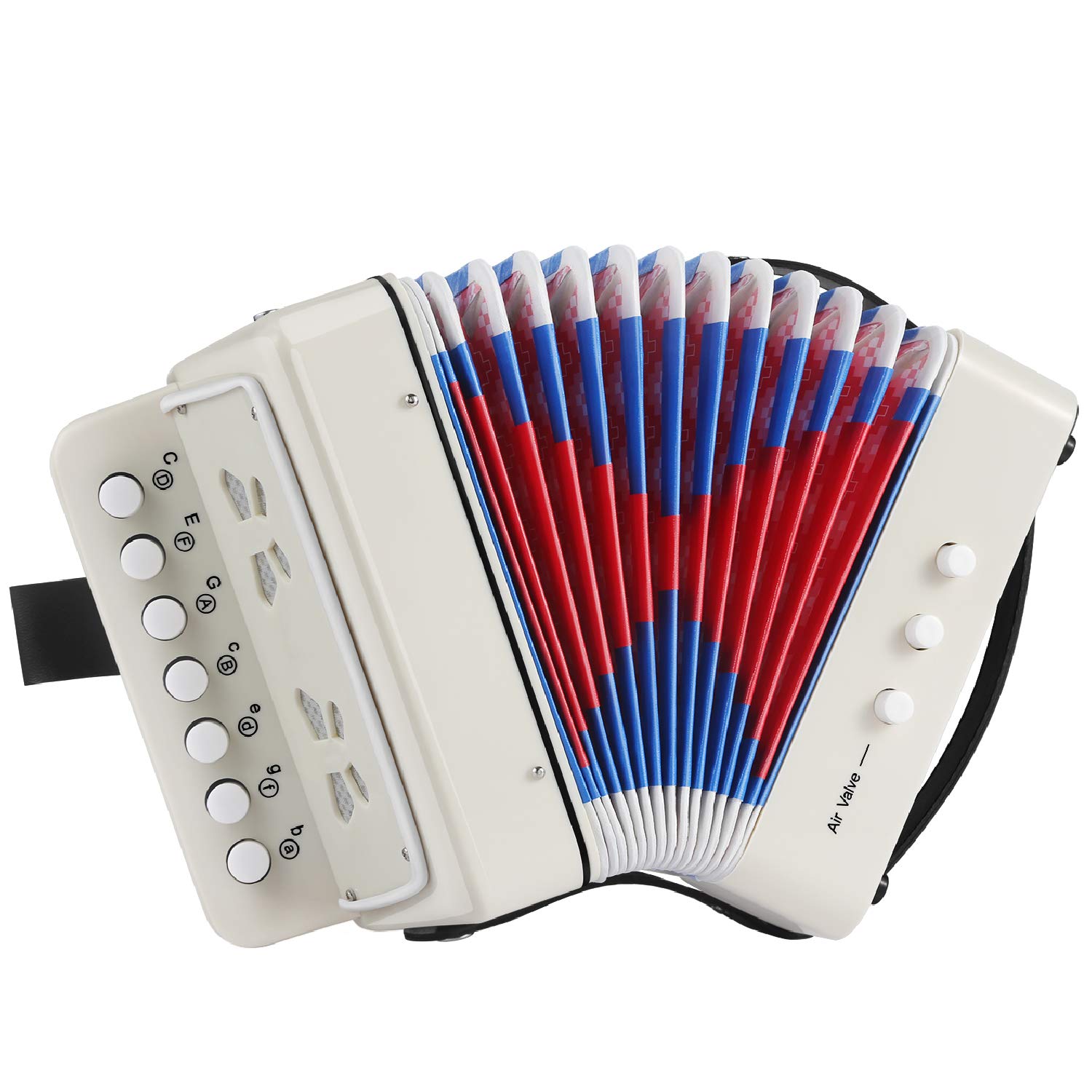 Amazon | Flexzion キッズ10キーアコーディオンインストゥルメント、3