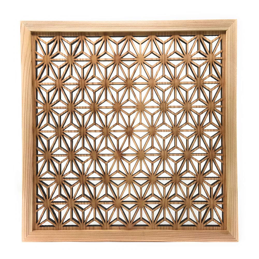 Amazon.co.jp: sumiclub ウォールデコ 組子調 和風アートパネル 木製