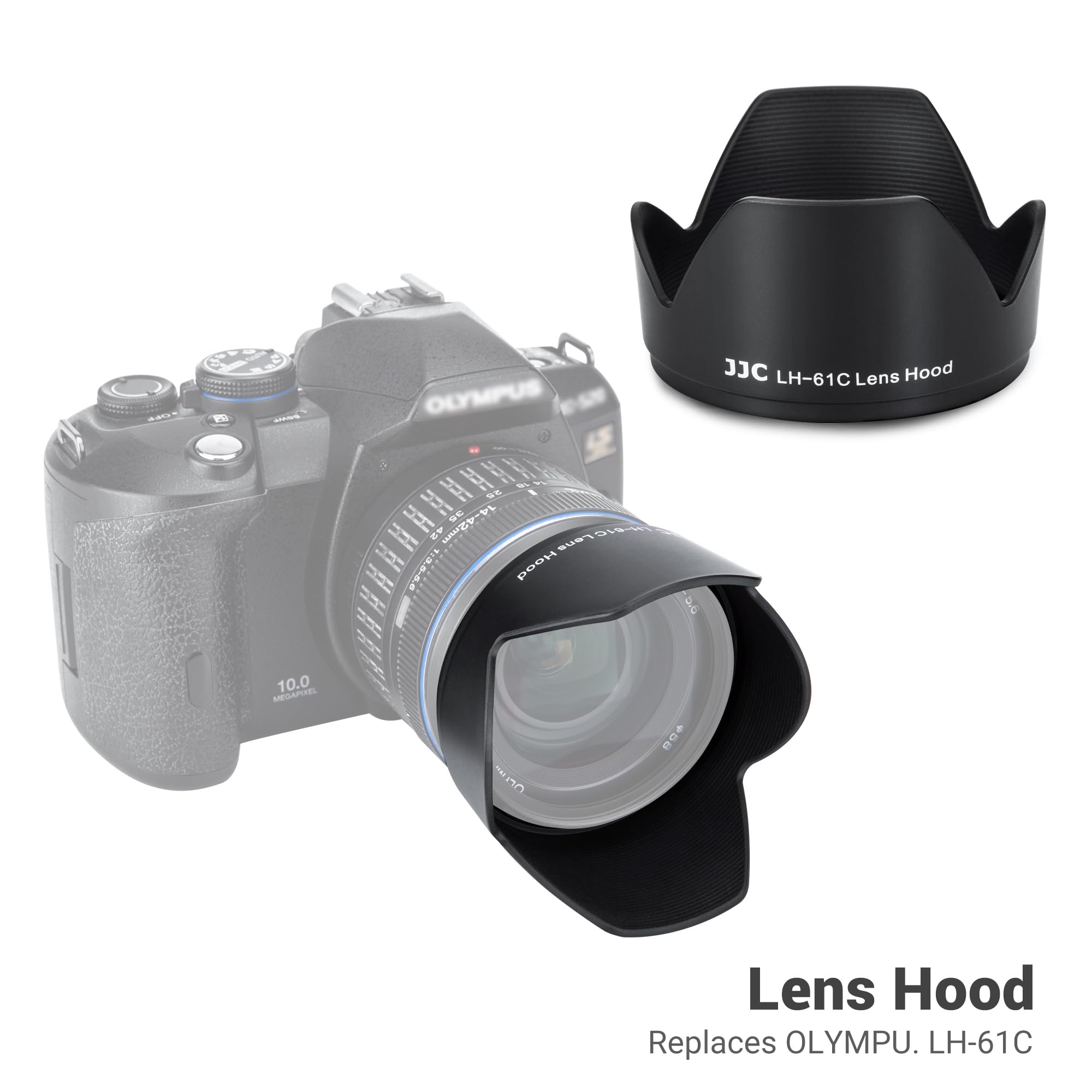 Amazon.com : JJC LH-61C Lens Hood Shade for Olympus Zuiko 14-42mm