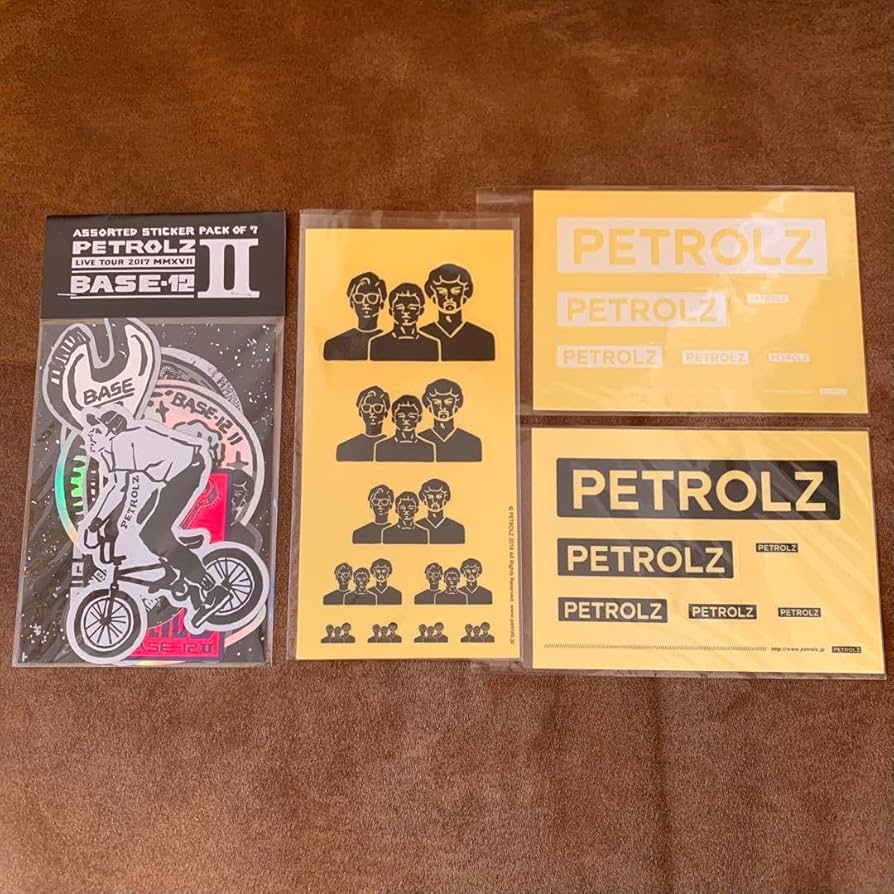 Amazon.co.jp: ペトロールズ PETROLZ ステッカー 長岡亮介 : おもちゃ