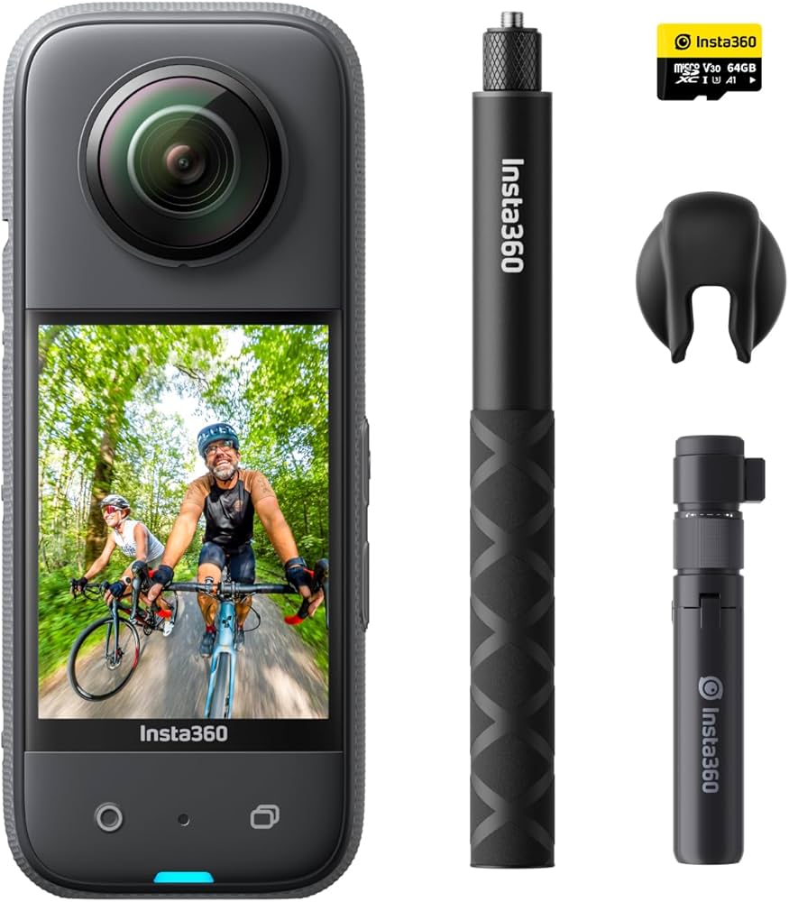 Amazon | Insta360 X3 ｜ 新型1/2インチ48MPセンサー IPX8防水 5.7K360