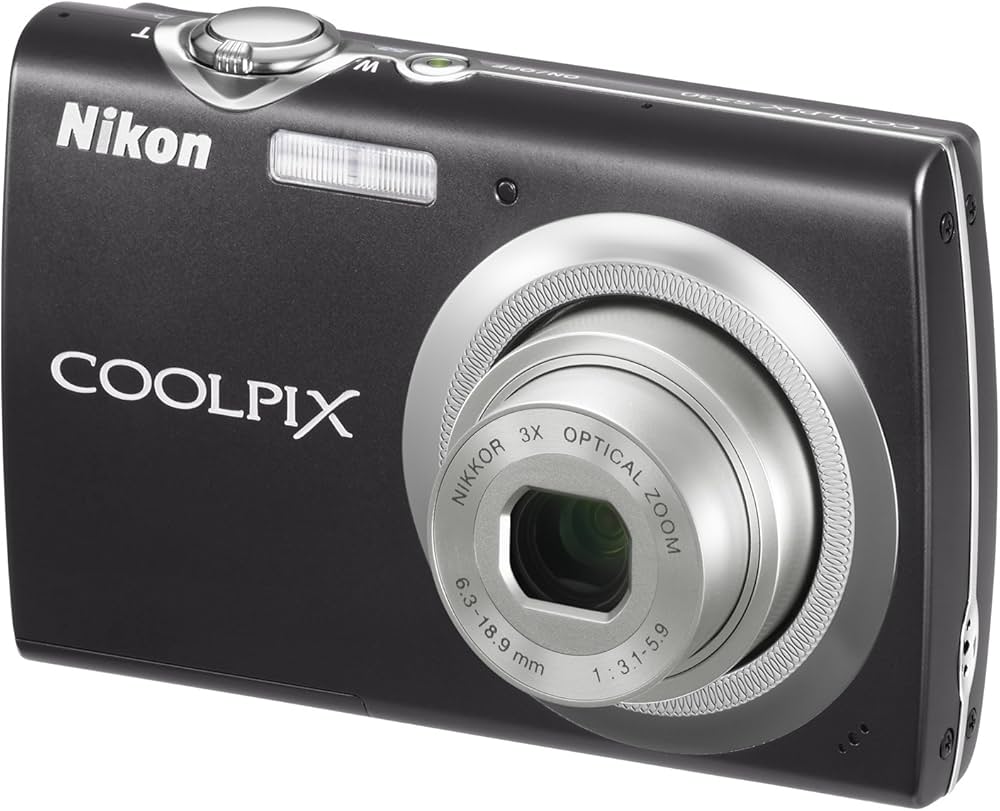 Nikon Coolpix S230 Digital Camera 10 Megapixel 3x Optical Zoom 7.6