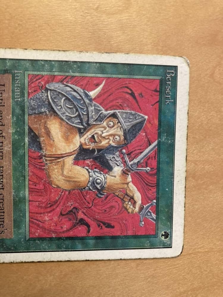 MTG 狂暴化 Berserk アンリミテッド 英語 MTG 狂暴化 Berserk