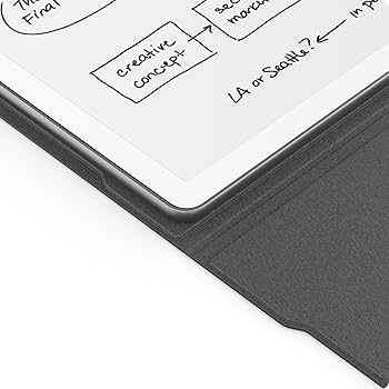 Amazon.com: Amazon Kindle Scribe Folio Cover with Magnetic Attach