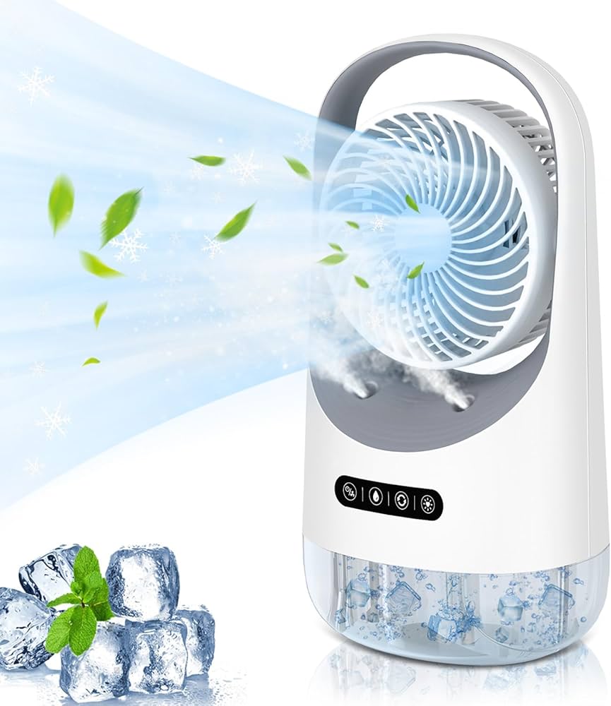 Amazon | 冷風扇 冷風機 冷風扇風機【2025年夏新販売 大風量 涼感