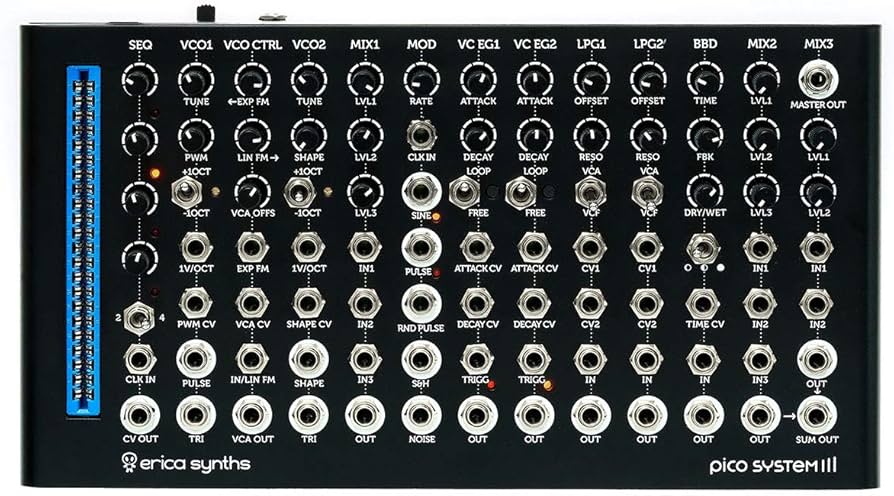 Amazon.com: Erica Synths Pico System III Modular Desktop System