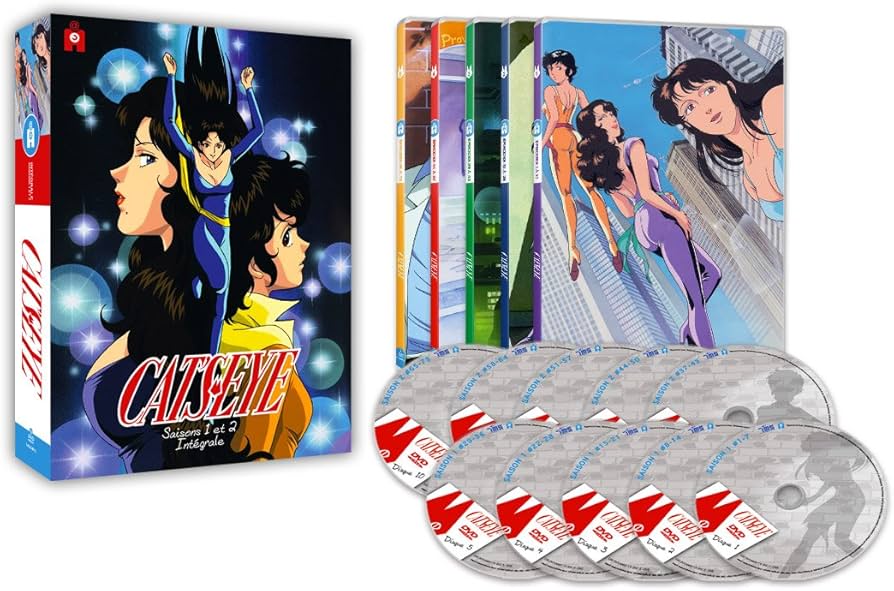 Amazon.co.jp: キャッツアイ 1期＆2期 コンプリート DVD-BOX (全73話