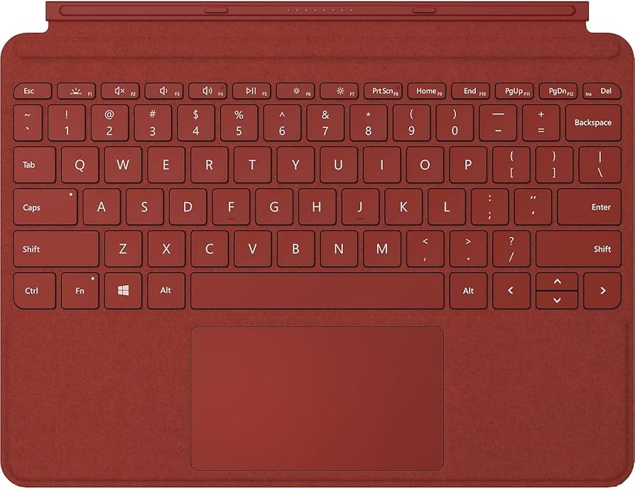 Amazon.com: NEW Microsoft Surface Go Signature Type Cover - Poppy