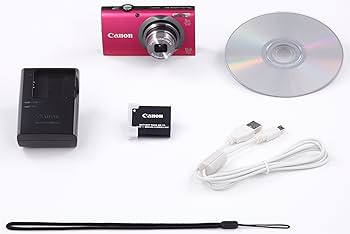 Amazon.co.jp: Canon デジタルカメラ PowerShot A2300 レッド 光学5倍