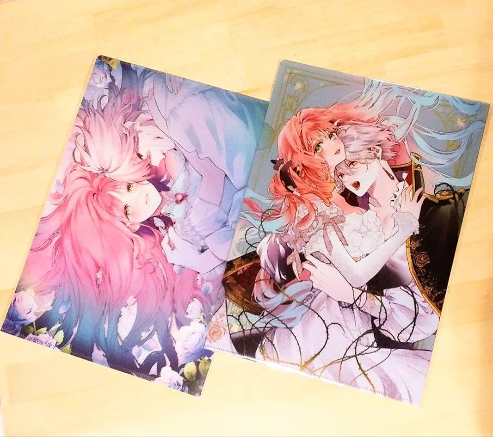 Amazon.co.jp: 花メテ 花秘める君のメテオール A4版 クリアファイル 二