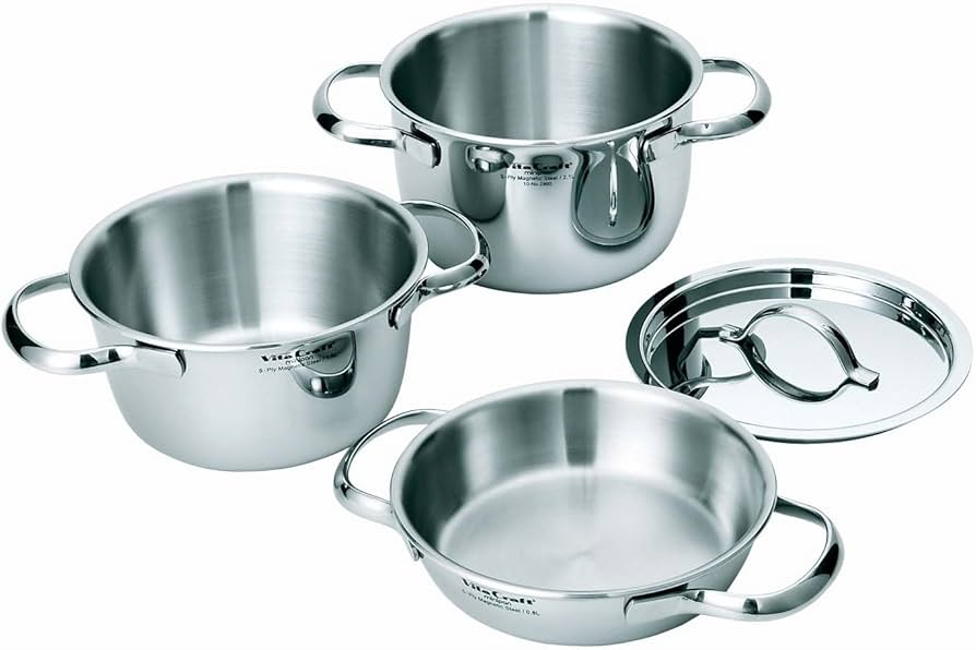 Amazon.co.jp: ビタクラフト 両手鍋 IH対応 ステンレス 蓋付 10年保証