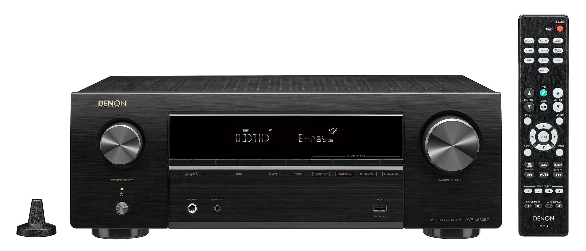 Amazon.co.jp: Denon AVR-X550BT AV Receiver 5.2ch Dolby TrueHD/DTS
