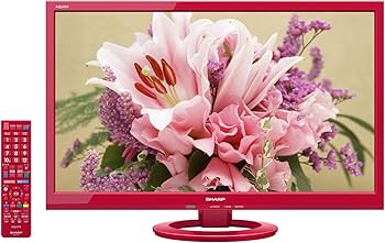 Amazon | シャープ AQUOS 液晶テレビ 24型 レッド系 LC-24K30-R
