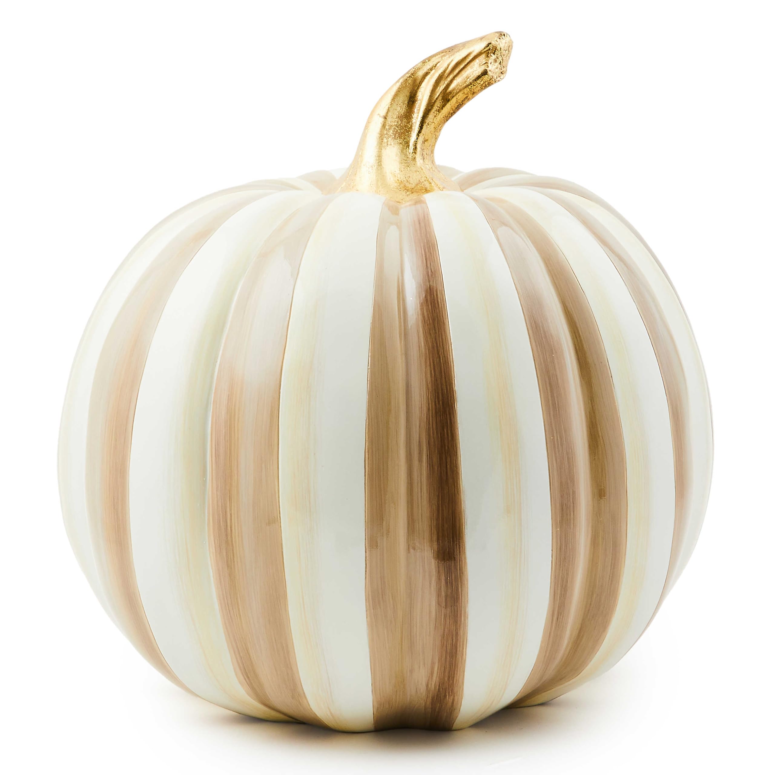 Amazon.com: MACKENZIE-CHILDS Medium Pumpkin, Resin Halloween Home