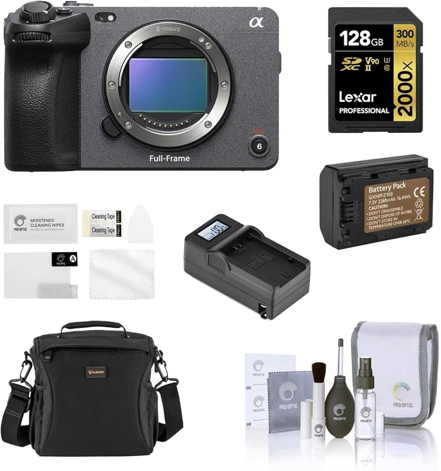 Amazon.com : Sony Alpha FX3 Full-Frame Cinema Line Camera Bundle
