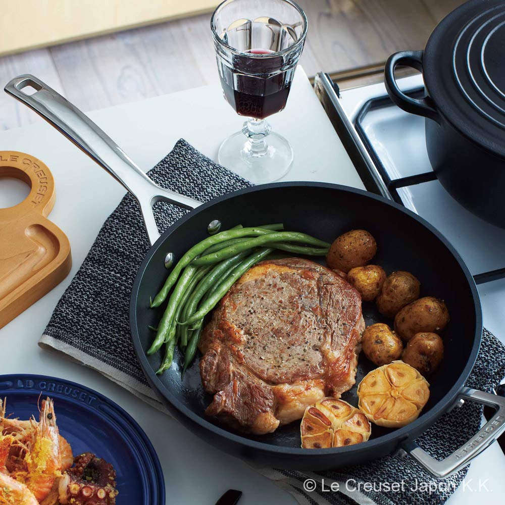 Amazon｜ル・クルーゼ(Le Creuset) TNS シャロー フライパン 28cm ガス