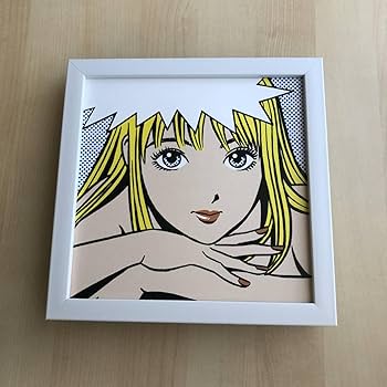 Amazon.co.jp: kj 額装品 江口寿史 ストップひばりくん 貴重イラスト