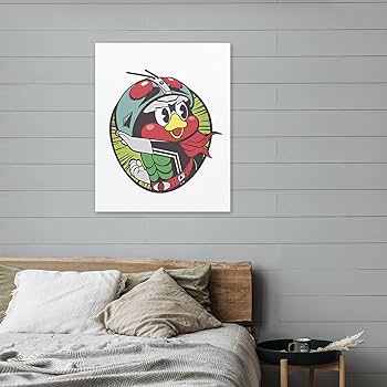 Amazon.co.jp: 東京ヤクルトスワローズ つば九郎 キャンバス絵画