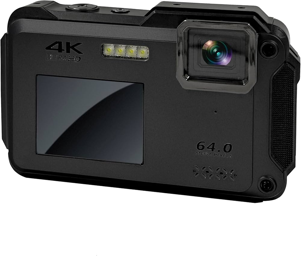 Amazon | 【FaCLOSS公式】防水デジタルカメラ 4K30fps｜IP68 防塵・耐