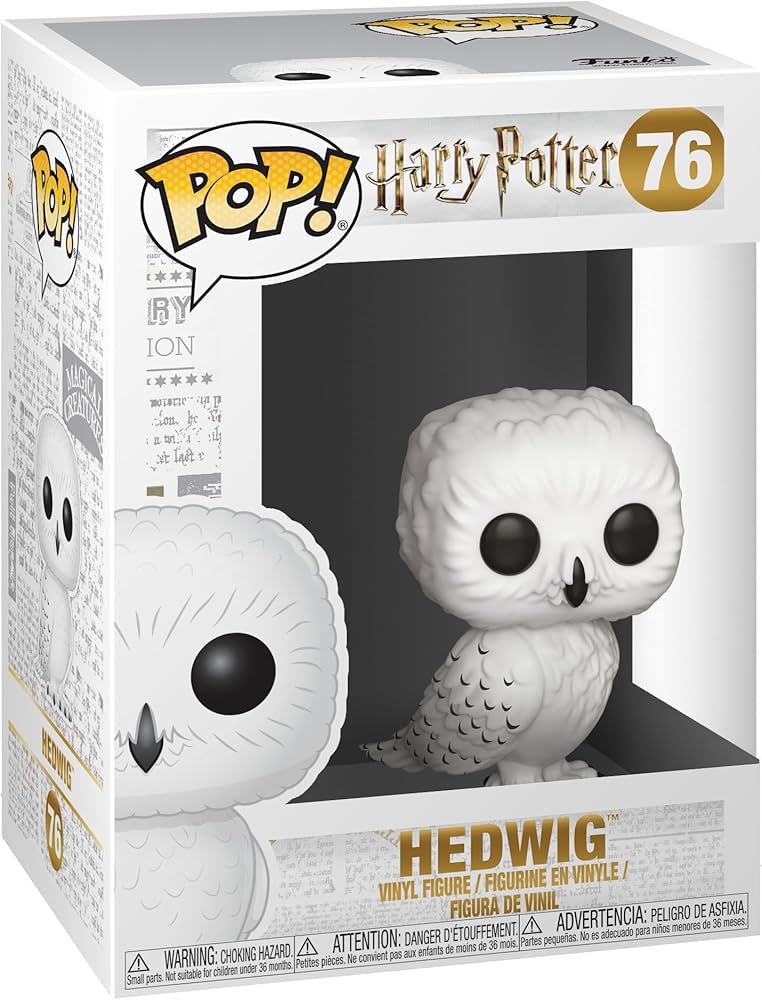 Amazon.com: Funko Pop! Movies: Harry Potter - Hedwig 35510 : Toys