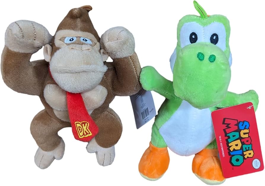 Amazon.co.jp: マリオとルイージ マリオブラザーズ ぬいぐるみ