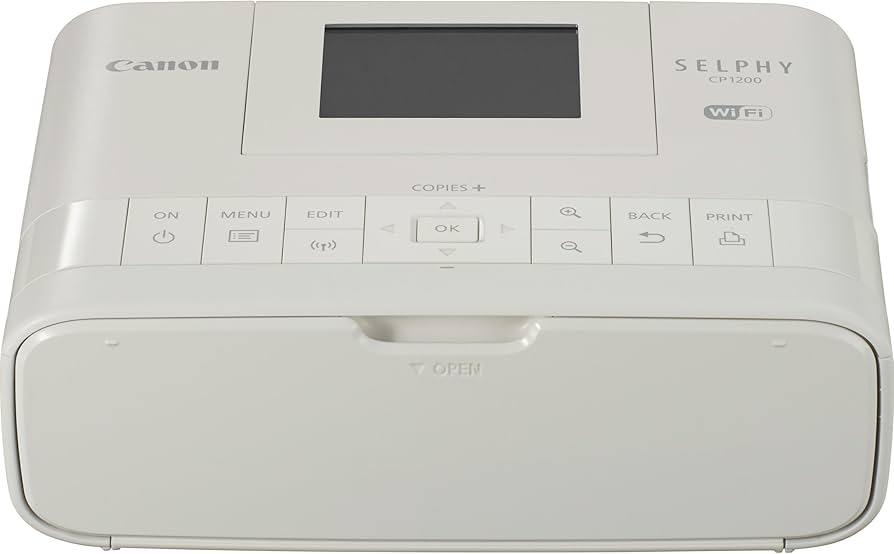 Canon Selphy CP1200 White Wireless Color Photo Printer : Amazon.ca