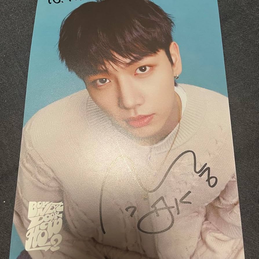 vey ケヒョン サイン ポラロイド verivery ケヒョン サインポラロイド