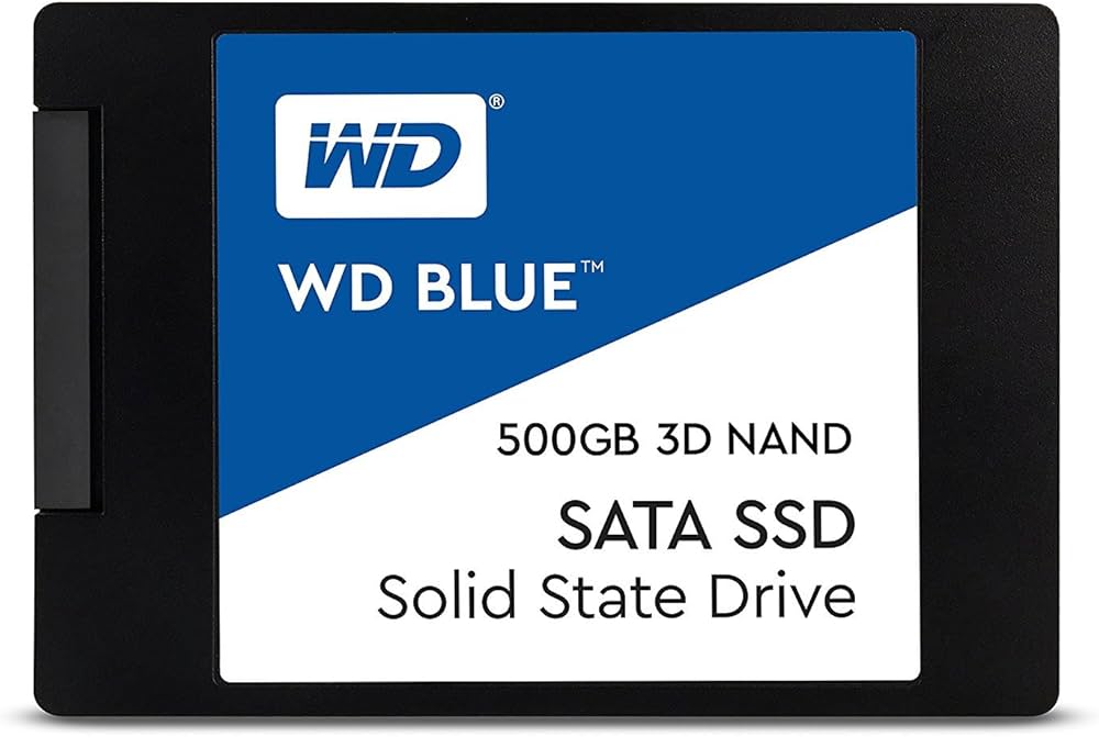 Amazon.com: Western Digital 500GB WD Blue 3D NAND Internal PC SSD