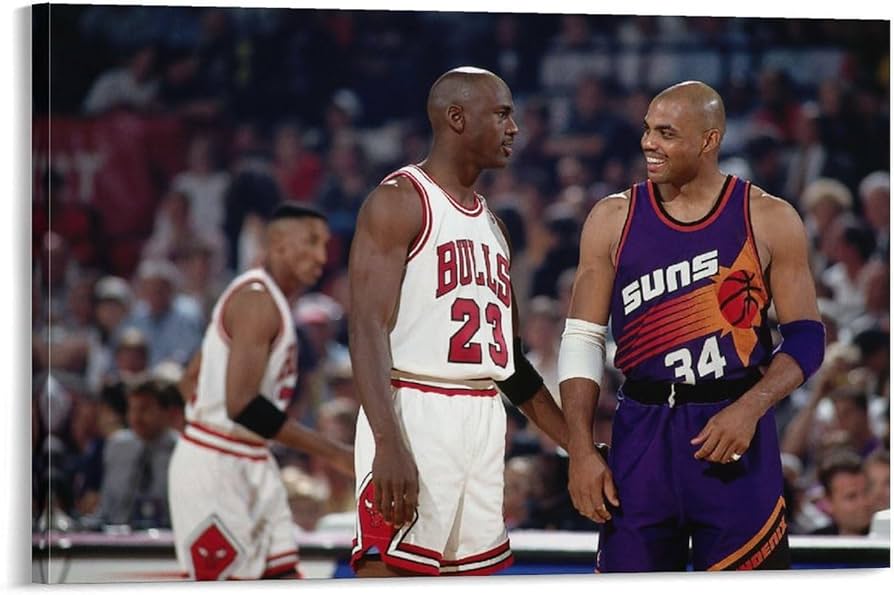 Amazon.co.jp: チャールズ・バークレー・バスケットボール選手ポスター