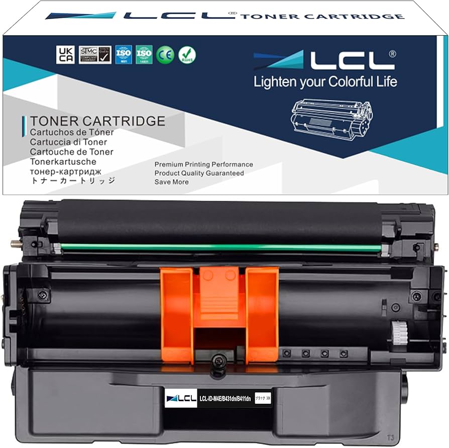 Amazon | 【Amazon.co.jp限定】LCL OKI用 ID-M4E【1パック 黒】互換