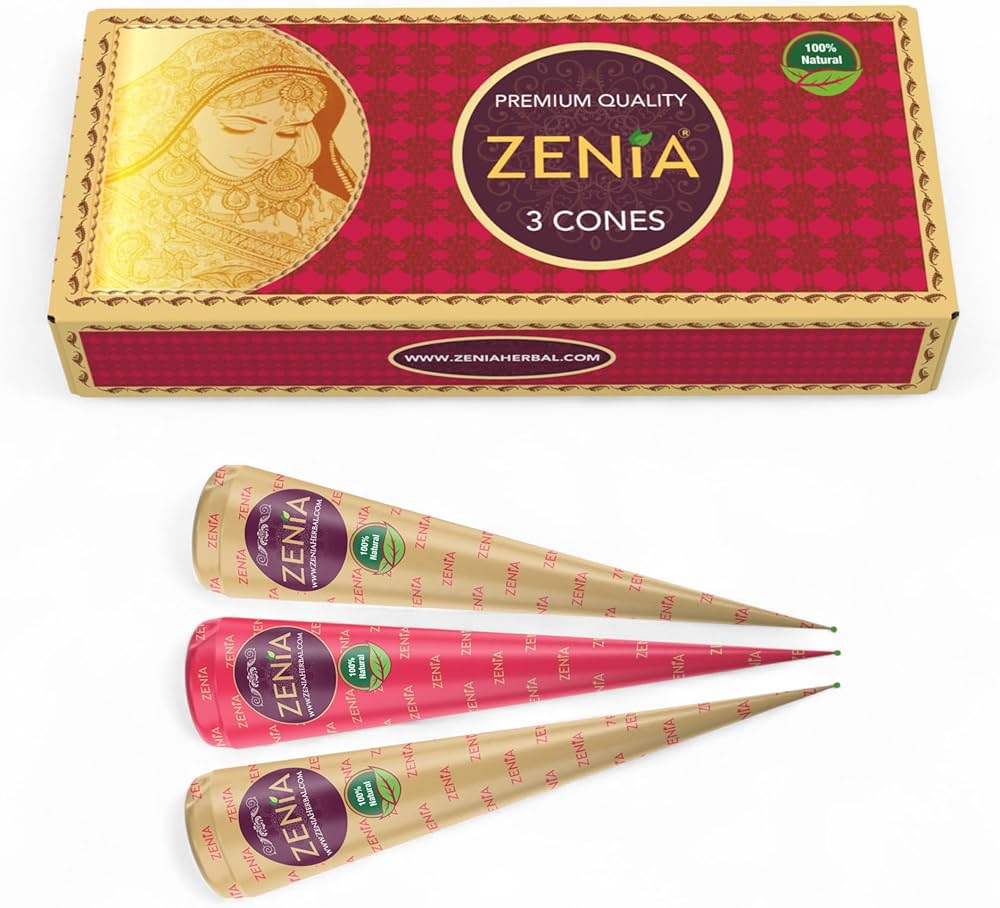 Amazon.com : Zenia (Pack of 3) 100% Natural Henna Hair Color Paste