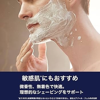 Amazon.co.jp: ジレット 男性用シェービング剤 フュージョン